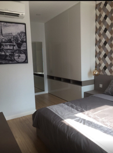 Căn hộ Masteri Millennium, Quận 4 Căn hộ Masteri Millennium tầng 22 view đón gió mát, đầy đủ nội thất.