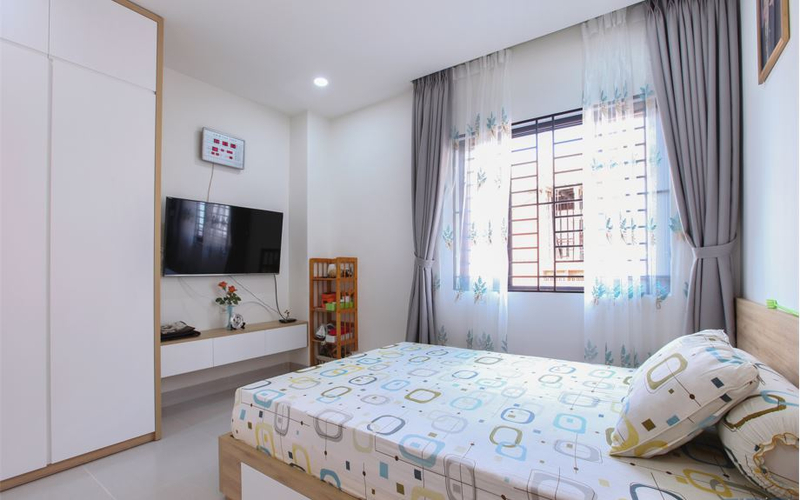 Nhà phố Quận 7 Nhà phố KDC Savimex thiết kế 1 trệt, 2 lầu và 1 Gara diện tích 168m2.