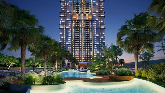 Nhà mẫu căn hộ Sky 89 An Gia, Quận 7 Căn hộ Sky 89 An Gia tầng 17 thiết kế 2 phòng ngủ, nội thất cơ bản.