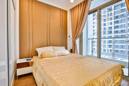 Phòng ngủ Căn hộ Vinhomes Central Park hướng Tây Nam, diện tích 46.2m²