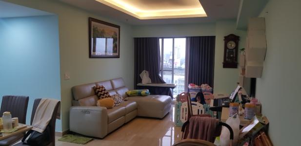 Phòng khách căn hộ Happy City, Huyện Bình Chánh Căn hộ Happy City tầng thấp nội thất cơ bản, tiện ích đầy đủ.