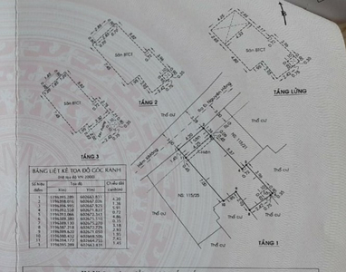 Bản vẽ nhà phố Quận Gò Vấp Nhà phố hẻm xe hơi đường Nguyên Hồng diện tích 50.3m2, cửa hướng Tây Bắc.