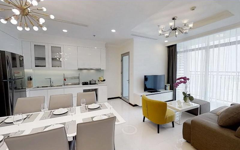 [Thuê] Căn Officetel Vinhomes Central Park thiết kế kỹ lưỡng, đầy đủ ...