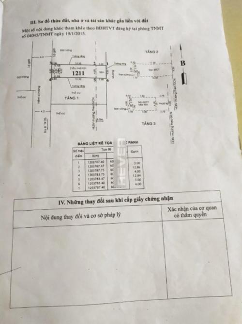 Bản vẽ nhà phố Quận 12 Nhà phố Quận 12 hướng Tây Nam, bàn giao sổ hồng kèm nội thất cơ bản.