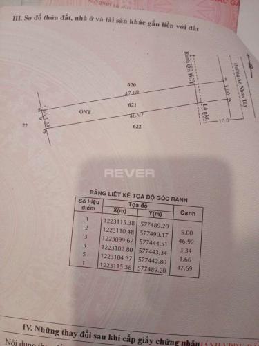 Bản vẽ đất nền Huyện Củ Chi Đất nền có 2 mặt tiền đường diện tích 235.7m2, khu dân cư đông đúc.