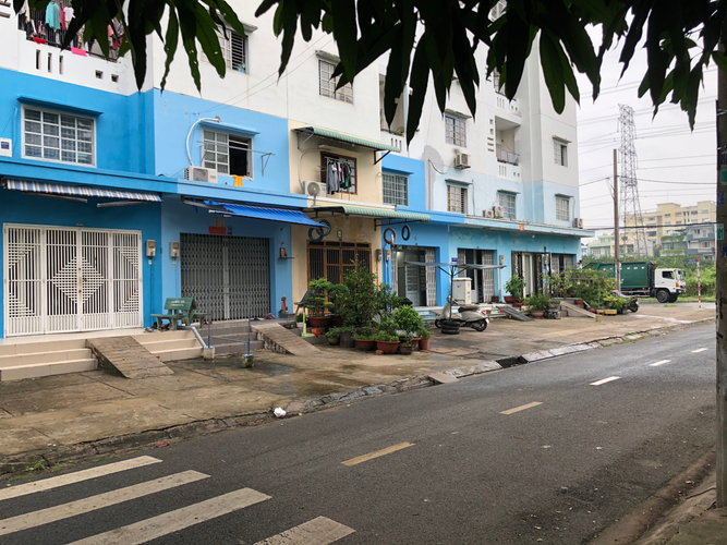 Shophouse Phú Lới D2, Quận 8 Shophouse Phú Lợi D2 diện tích 80m2, bàn giao không có nội thất.