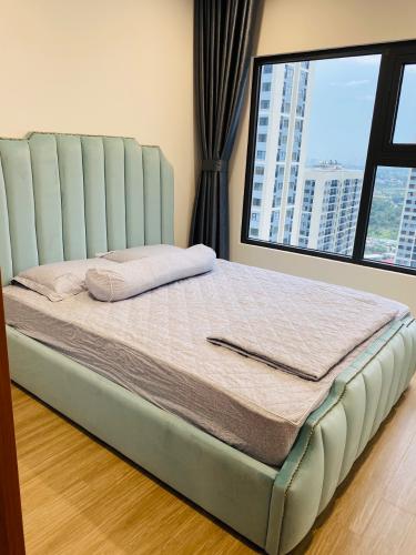 Phòng ngủ căn hộ Vinhomes Grand Park, Quận 9 Căn hộ Vinhomes Grand Park view tầng cao nội khu yên tĩnh.