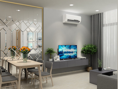 Căn hộ Vinhomes Grand Park, Quận 9 Căn hộ Vinhomes Grand Park tầng 30 cửa hướng Đông Nam, đầy đủ nội thất.