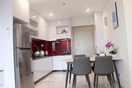 Căn hộ Vinhomes Grand Park, Quận 9 Căn hộ Vinhomes Grand Park tầng 22 thiết kế 3 phòng ngủ, đầy đủ nội thất.