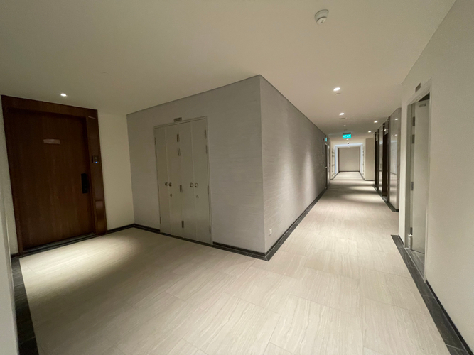 Căn hộ The Metropole Thủ Thiêm, Quận 2 Căn hộ The Metropole Thủ Thiêm hướng ban công tây nam không có nội thất diện tích 49.63m²