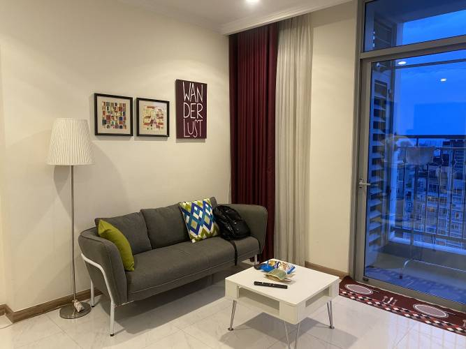  Căn hộ có 1 phòng ngủ Vinhomes Central Park tầng 38, đầy đủ nội thất.
