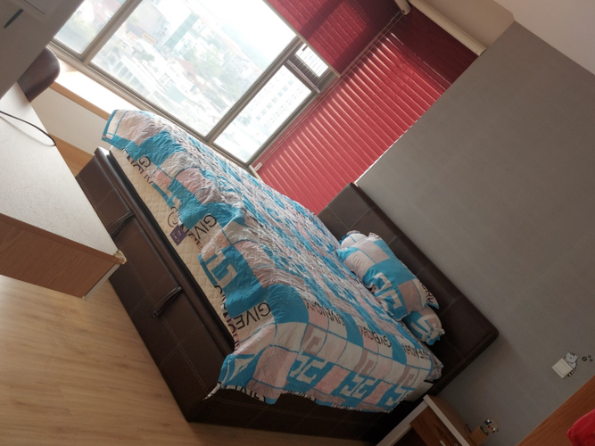phòng ngủ căn hộ An Gia Skyline Căn hộ An Gia Skyline diện tích 112m2, bàn giao đầy đủ nội thất.