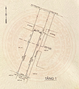 Bản vẽ nhà phố Quận Gò Vấp Nhà phố mặt tiền đường Phan Văn Trị, đối diện khu biệt thự CityLand.
