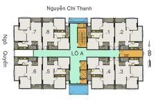 Chung cư 155 Nguyễn Chí Thanh - mat-bang-chung-cu-155-nguyen-chi-thanh