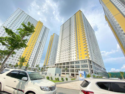 building căn hộ City Gate Căn hộ City Gate tầng 24 diện tích 68.89m2, đầy đủ nội thất.