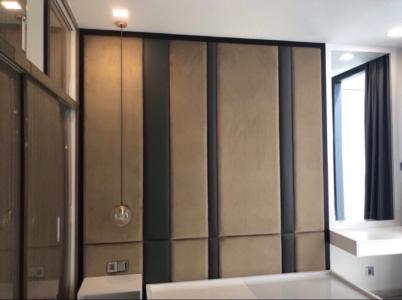 Phòng ngủ căn hộ Vinhomes Golden River Officetel Vinhomes Golden River tầng cao, nội thất đầy đủ.