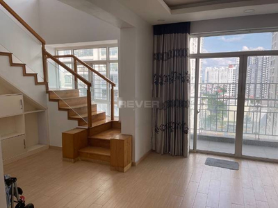 Căn hộ Hoàng Anh Gia Lai 3, Huyện Nhà Bè Căn Duplex Hoàng Anh Gia Lai 3 tầng 12 có 1 lầu, bàn giao nội thất cơ bản.