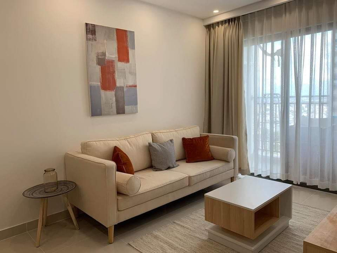 Căn hộ The Sun Avenue, Quận 2 Căn hộ The Sun Avenue tầng 28 cửa hướng Tây Bắc, đầy đủ nội thất.