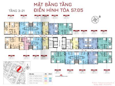 layout tháp S7.05 dư án vin quận 9 Căn hộ Vinhomes Grand Park tầng thấp, view đón gió.