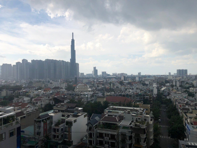 View căn hộ De Capella, Quận 2 Căn hộ De Capella tầng 12 ban công rộng rãi, đầy đủ nội thất.