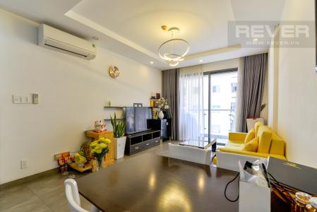 Phòng Khách The Gold View Căn hộ The Gold View tầng trung tháp A, đầy đủ nội thất, hướng Tây Nam