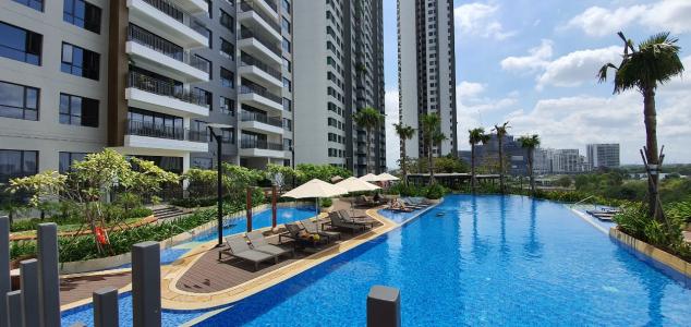 Tiện ích Riviera Point Căn hộ Riviera Point tầng cao 4 phòng ngủ, view thành phố sầm uất.