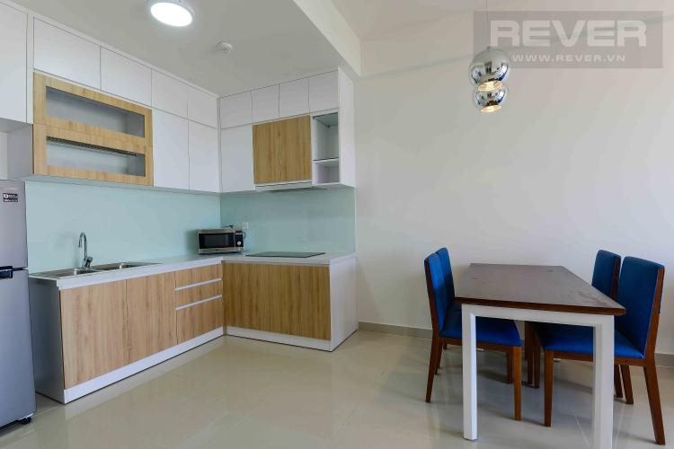 Phòng Khách Cho thuê căn hộ The Sun Avenue tầng cao, 2 phòng ngủ, đầy đủ nội thất