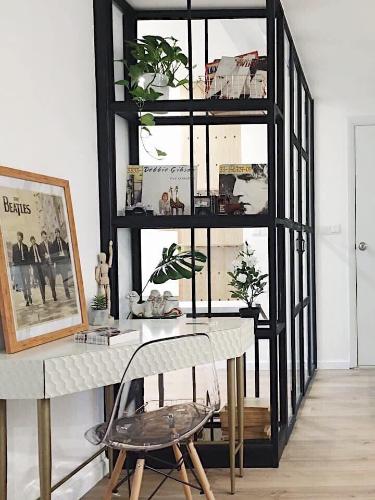 Phòng khách căn hộ VISTA VERDE Căn hộ Vista Verde 2PN, tầng thấp, diện tích 75m2, đầy đủ nội thất