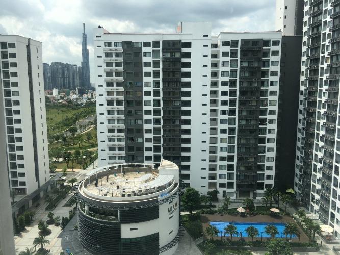 view cảnh New City Thủ Thiêm  quận 2 Căn hộ tầng 14 New City Thủ Thiêm nội thất đầy đủ, view thoáng
