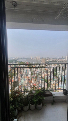  Căn hộ Wilton Tower tầng 20 ban công hướng Đông Bắc, đầy đủ nội thất.