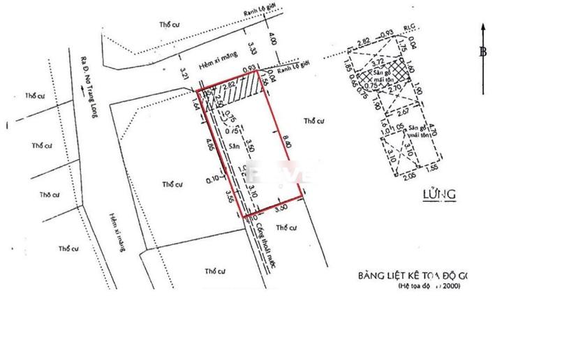 Nhà phố Quận Bình Thạnh Nhà phố hẻm rộng 4m, nhà hướng Bắc kết cấu 1 trệt 1 lửng.