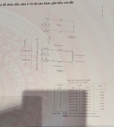 Bản vẽ nhà phố Quận Bình Tân Nhà phố hẻm xe hơi đường Lê Văn Quới diện tishc 44m2, không nội thất.