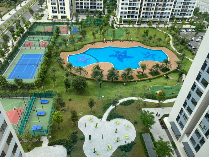 Tiện ích căn hộ Vinhomes Grand Park, Quận 9 Căn hộ Vinhomes Grand Park có 1 phòng ngủ, cửa hướng Đông Bắc.