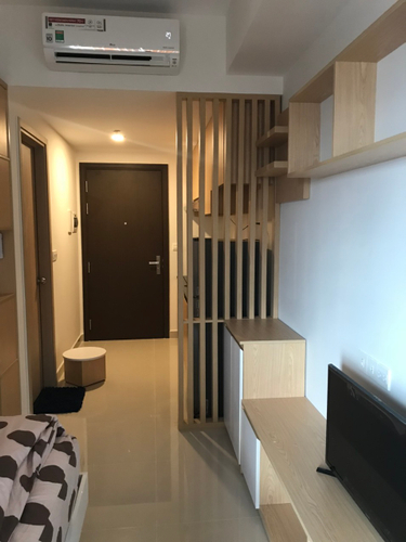 Căn hộ RiverGate Residence, Quận 4 Studio Rivergate Residence tầng 19 thiết kế hiện đại, đầy đủ nội thất.