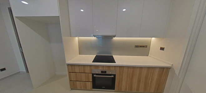 Căn hộ Q2 Thảo Điền, Quận 2 Căn hộ Q2 Thảo Điền tầng 16 diện tích 100.4m2, nội thất cơ bản.