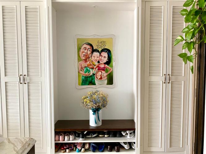 nội thất căn hộ riviera point Căn hộ Riviera Point đón view sông, tầng trung thoáng mát.