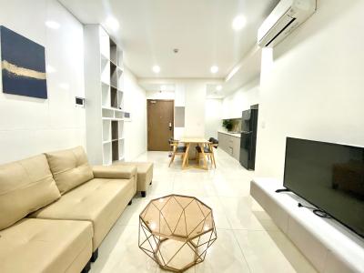 Căn hộ Masteri Millennium, Quận 4 Căn hộ Masteri Millennium tầng 28, thiết kế vô cùng hiện đại.