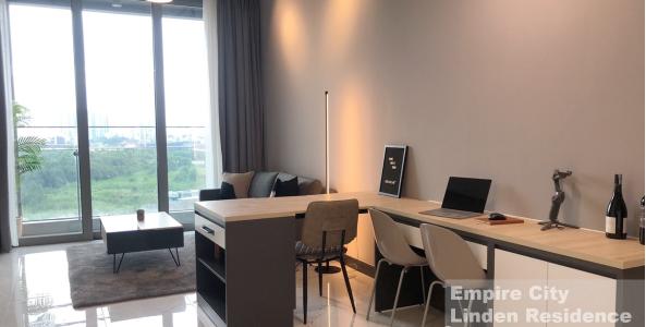 Căn hộ Empire City, Quận 2 Căn hộ Empire CIty tầng 7 đón gió thoáng mát, đầy đủ nội thất hiện đại.