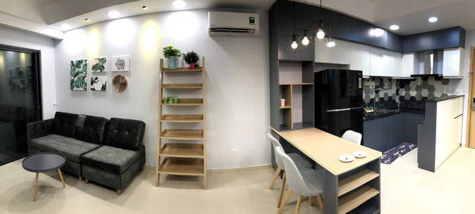 Căn hộ M-One Nam Sài Gòn, Quận 7 Căn hộ M-One Nam Sài Gòn tầng 10 thiết kế 2 phòng ngủ, nội thất cơ bản.