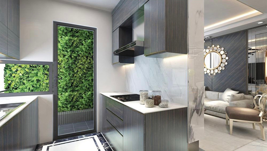 Căn hộ Sunshine City Saigon, Quận 7 Căn hộ Sunshine City Saigon tầng 10 diện tích 77.84m2, nội thất cơ bản.