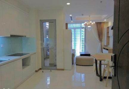 Căn hộ Vinhomes Central Park, Quận Bình Thạnh Căn hộ Vinhomes Centrla Park tầng 18 diện tích 76.8m2, đầy đủ nội thất.