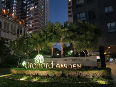 Officetel Orchard Garden, Quận Phú Nhuận Officetel Orchard Garden tầng 4 diện tích 27m2, bàn giao đầy đủ nội thất.