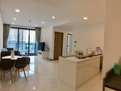 Căn hộ Sunwah Pearl, Quận Bình Thạnh Căn hộ Sunwah Pearl tầng 12A ban công hướng Đông Bắc, đầy đủ nội thất.