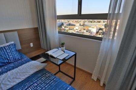 Phòng ngủ căn hộ Wilton Tower, Bình Thạnh Căn hộ Wilton Tower tầng 7 đầy đủ nội thất, tiện ích cao cấp.