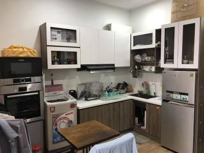 bếp căn hộ The Sun Avenue Office-tel The Sun Avenue nội thất cơ bản diện tích 49m²