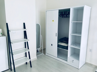 OT căn hộ M-One Officetel M-One Nam Sài Gòn tầng thấp diện tích 35m2, đầy đủ nội thất.