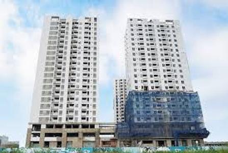 building căn hộ q7 boulevard Căn hộ Q7 Boulevard tầng thấp, 2 phòng ngủ, nội thất cơ bản.