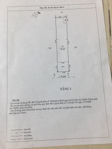 Bản vẽ nhà phố Quận Tân Phú Nhà phố cấp 4 hẻm rộng 6m, cách đường Tân Hương 30m, có sổ hồng riêng.