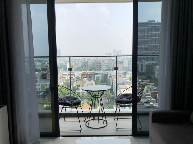 Căn hộ One Verandah, Quận 2 Căn hộ One Verandah view thành phố sầm uất, đầy đủ nội thất.