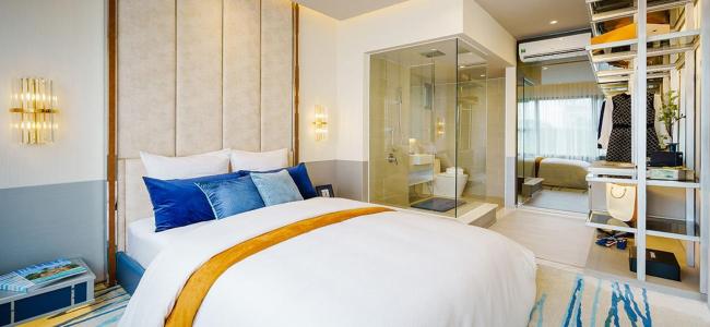 Nhà mẫu Sky 89, Quận 7 Căn hộ Sky89 An Gia ban công đón hướng Tây